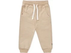 sweatpants fra Mads Nørgaard i beige med bindebånd og lommer